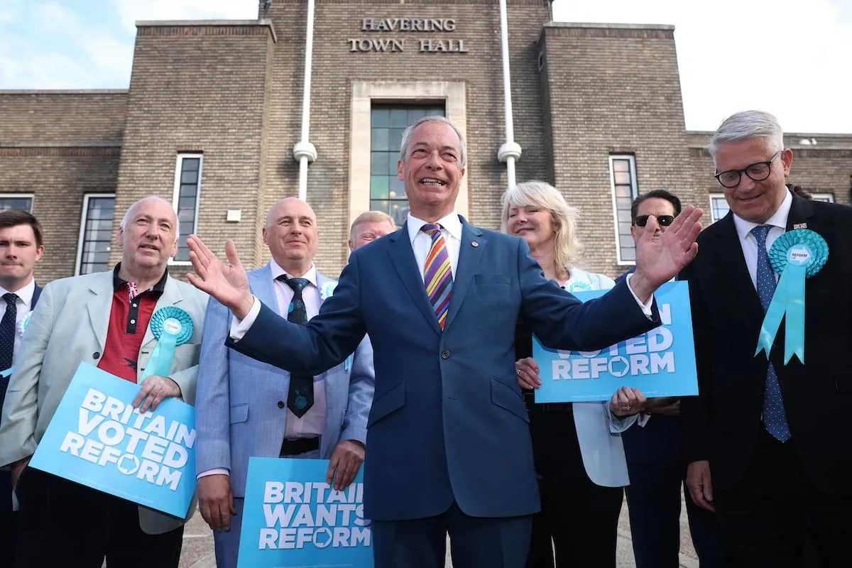 The far right grows strongly and Labour collapses, according to the first results of the local elections in England