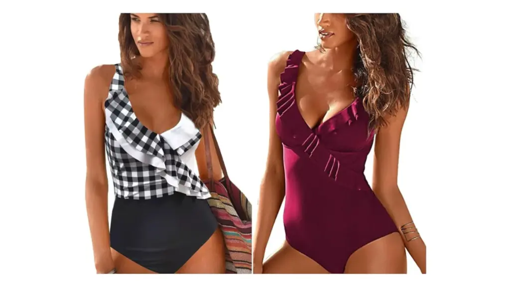 Estos bañadores reductores para mujer ofrecen un efecto vientre plano.