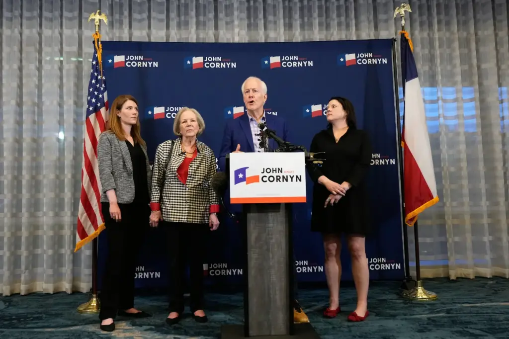 Trump defeats the Republican ‘establishment’ in Texas: Ken Paxton snatches the nomination from veteran Senator John Cornyn