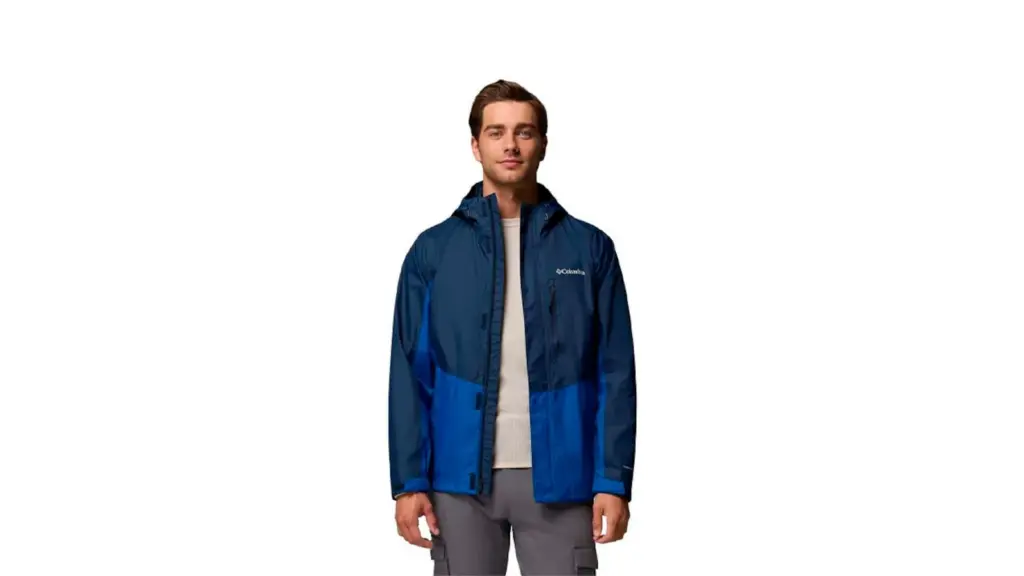 Columbia garments on a white background.