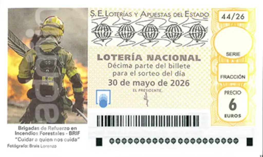 Décimo de Lotería Nacional del sábado 30 de mayo de 2026