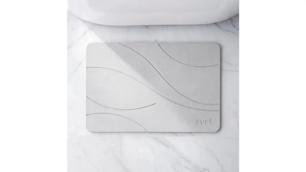 Shower mat on a white background.