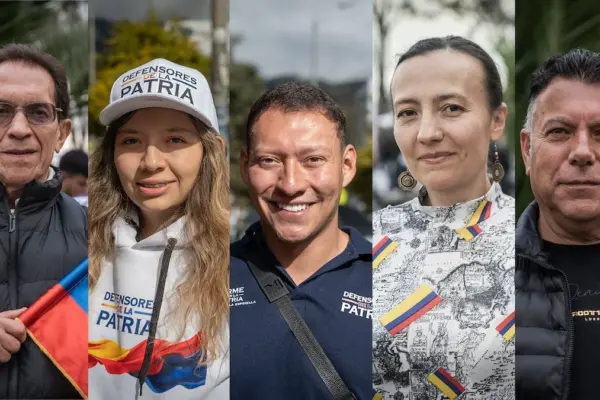 Video | The emotions that move Abelardo de la Espriella's voter: "He promises us a Miracle Homeland"