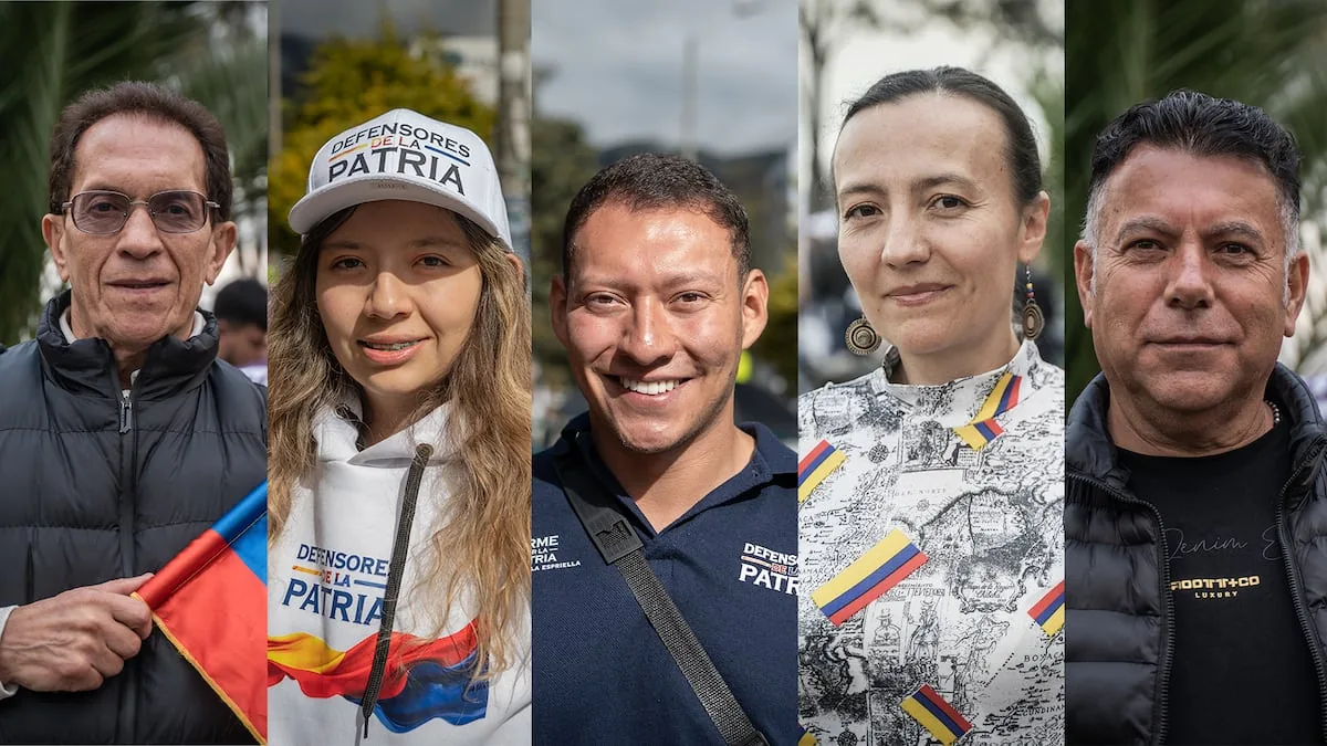 Video | The emotions that move Abelardo de la Espriella's voter: "He promises us a Miracle Homeland"