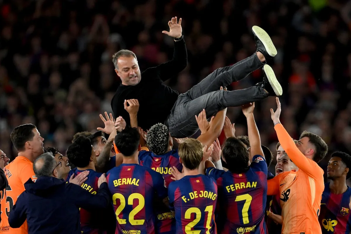 The success of Barcelona is the success of Hansi Flick, a culé citizen with the eyes of Cruyff