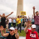 Trump fuels Christian nationalism with the celebration of a massive religious festival in Washington