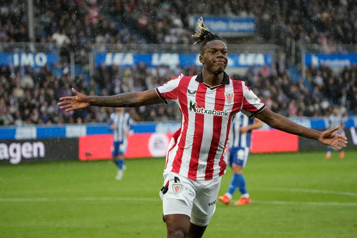 The best version of Nico Williams drives Athletic and leaves Alavés shaken