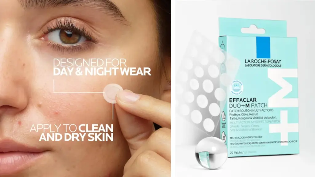 Estos parches para granos de La Roche-Posay cuentan con un diseño ultrafino y transparente.