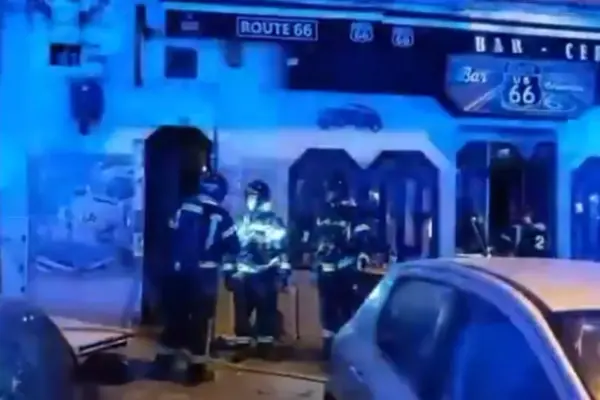 Seven people are injured, one of them seriously, after an explosion in a bar in Madrid