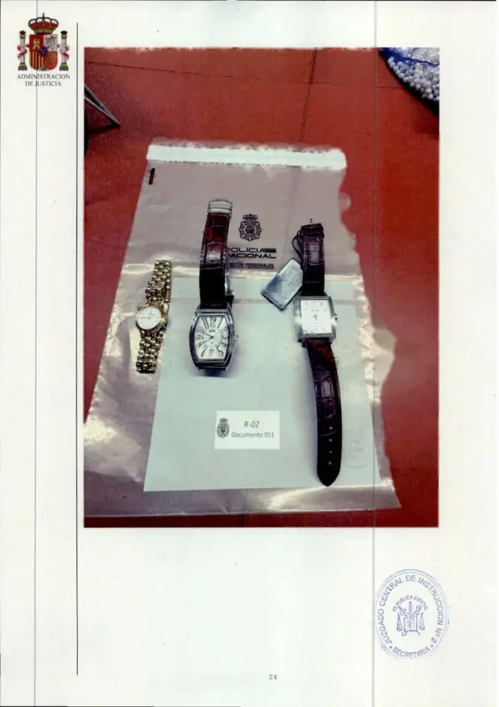 The Police will ask a jeweler for an “initial” appraisal of the jewels found in Zapatero's safe