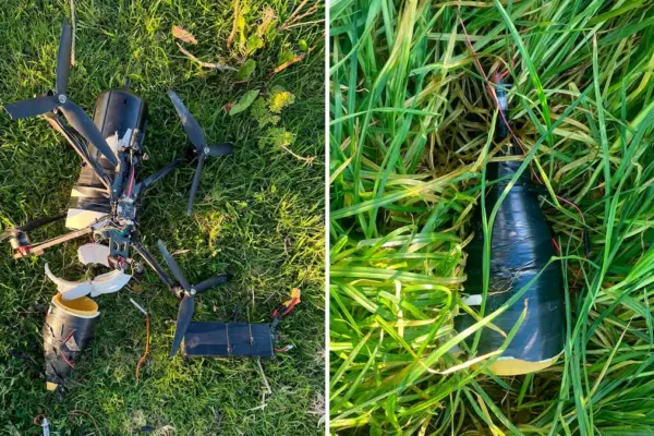 The Colombian police deactivate an explosive drone near El Dorado airport