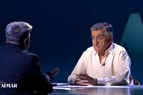 El Gran Wyoming speaks on Aimar Bretos' show about the assault he suffered on the street: “It was recently, three idiots, they punched me...”