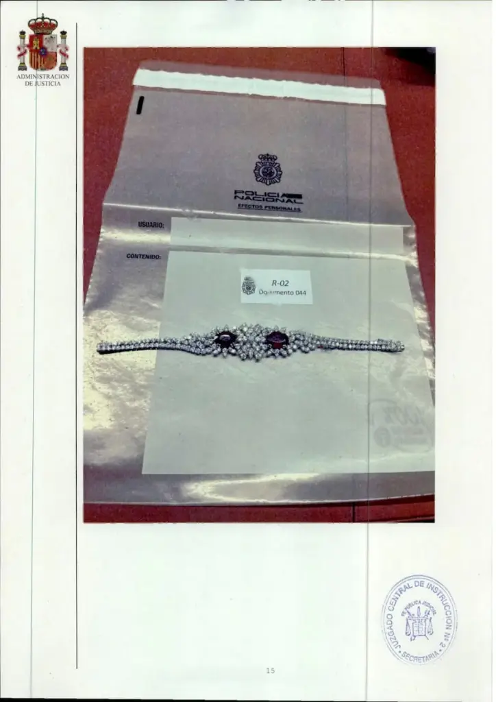 The Police will ask a jeweler for an “initial” appraisal of the jewels found in Zapatero's safe