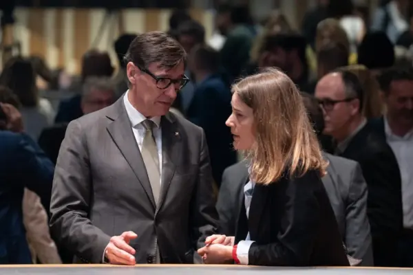 Albiach pressures Illa on the Catalan budgets: “We do not set timelines”