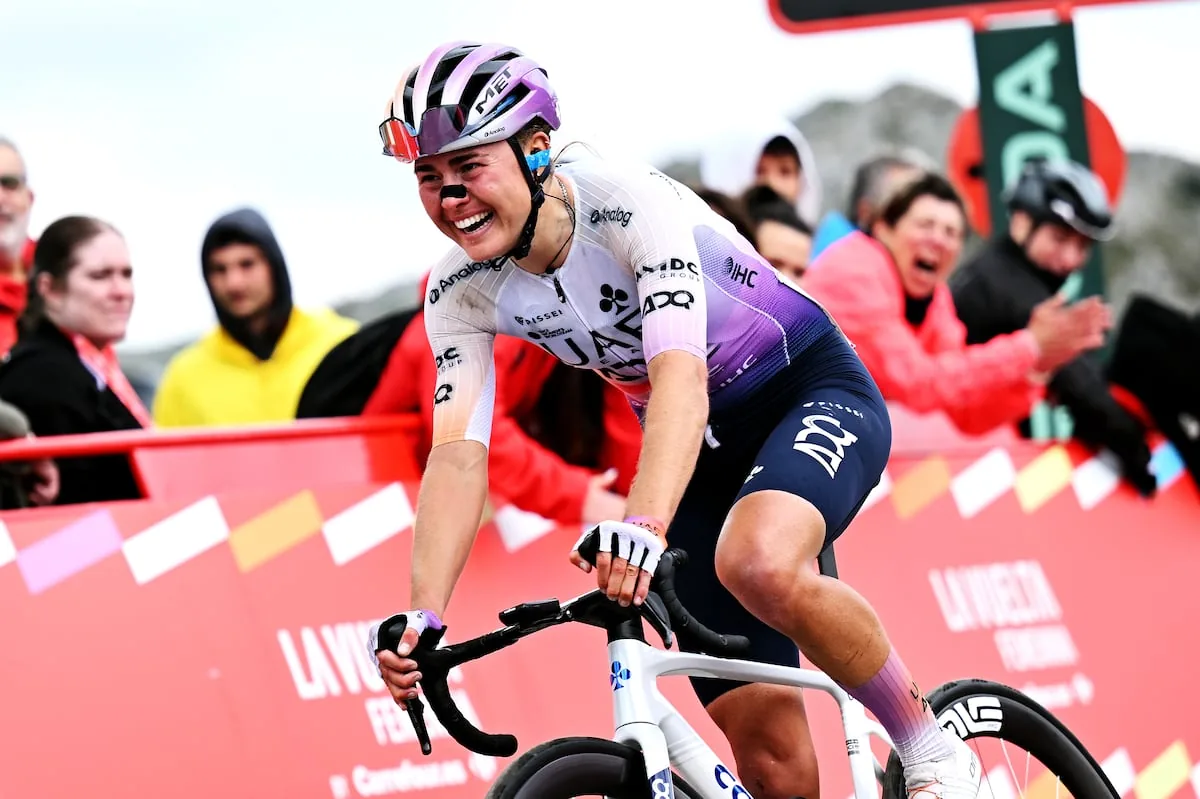 Paula Blasi makes history and wins the Women's Vuelta a España at the Angliru