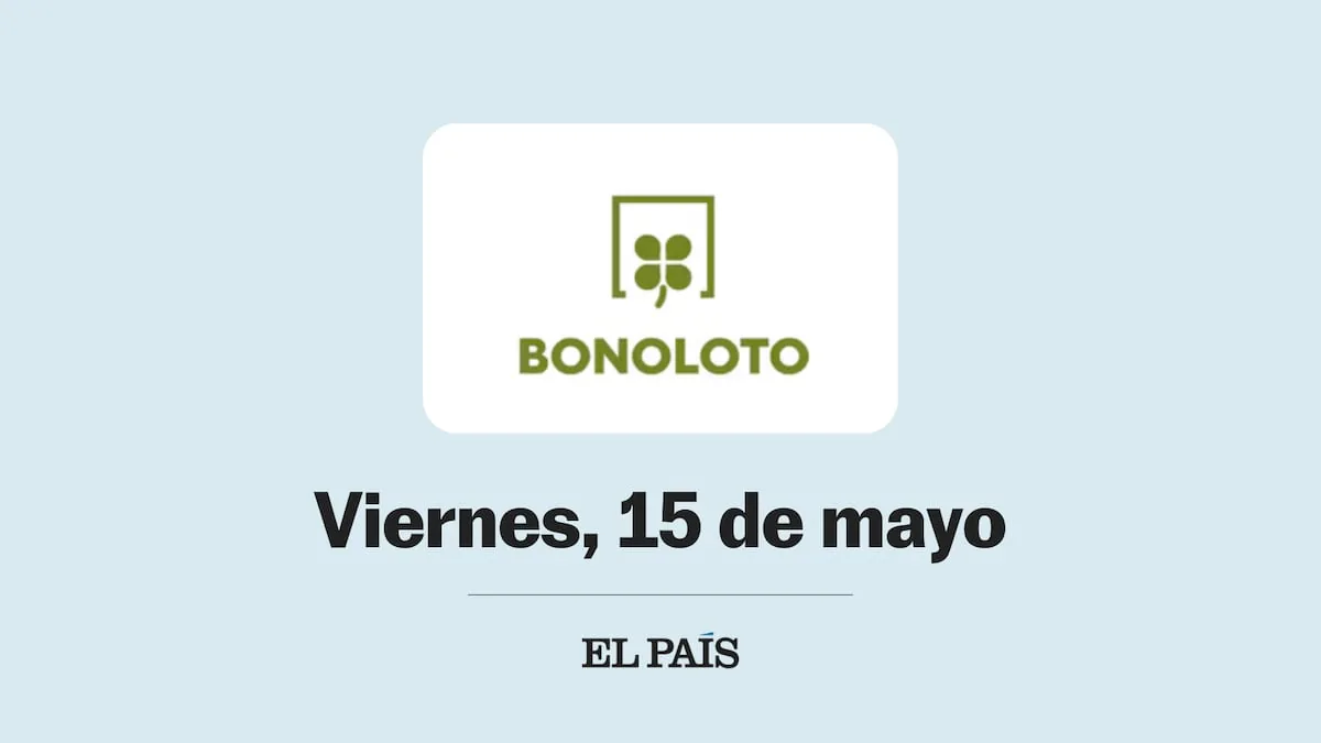 Bonoloto: check draw for Friday, May 15
