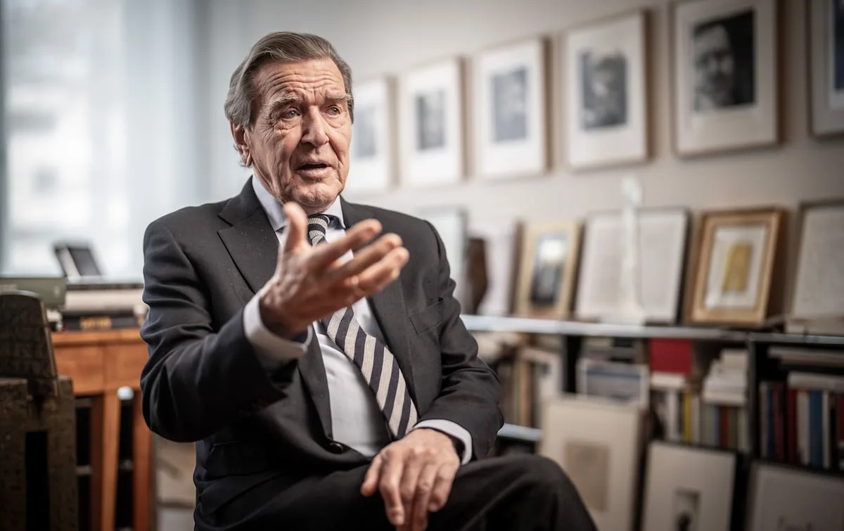 Schröder's Russian proposal as a mediator for Ukraine receives a double rejection from Germany and the EU