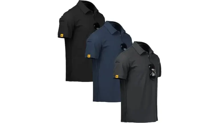 With 10 color combinations and a casual sporty style: this is the most versatile men's polo shirt 'pack'