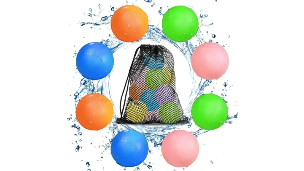 Reusable water balloons.