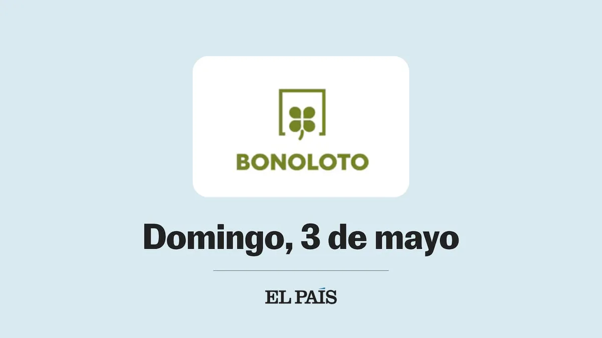 Bonoloto: check draw for Sunday, May 3