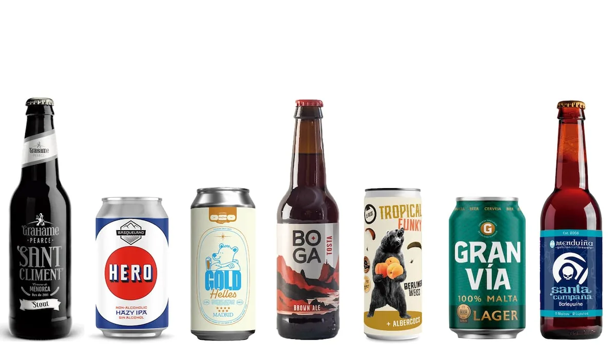 Six beers (and one non-alcoholic) with a gold medal from 0.89 euros
