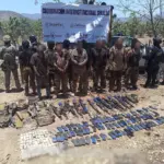 The Navy strikes Los Chapitos with 13 arrests in southern Sinaloa