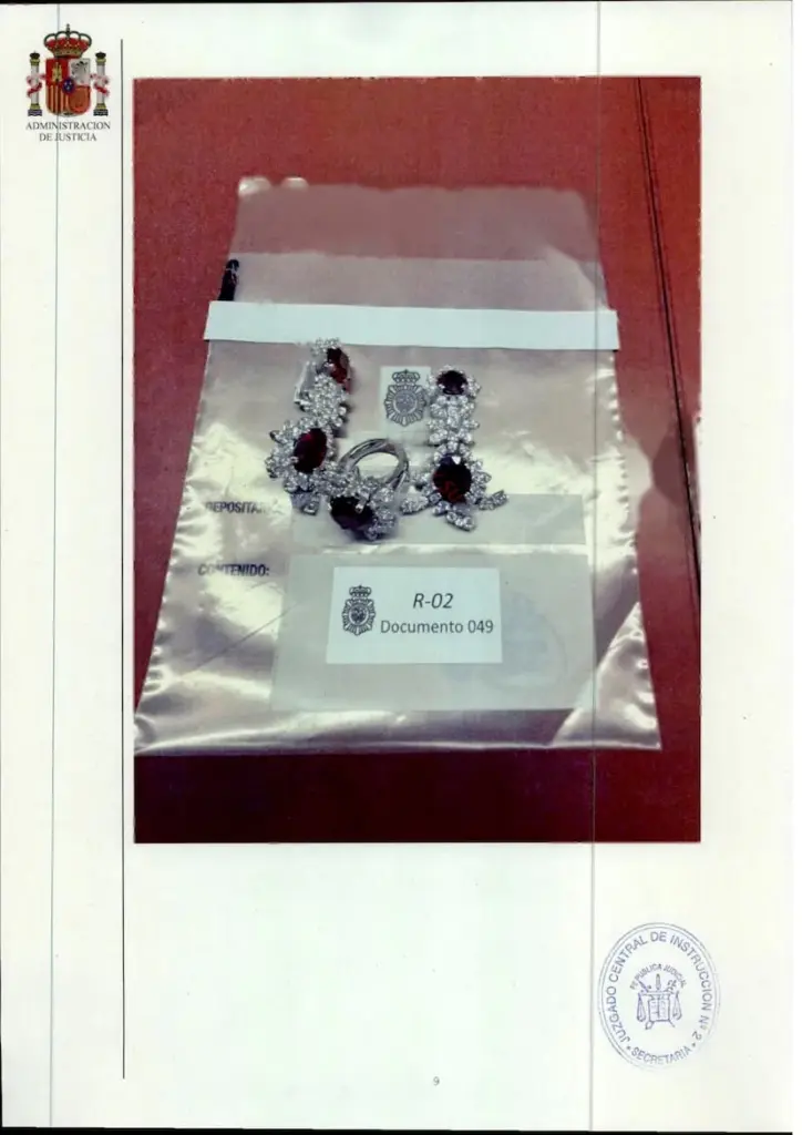 The Police will ask a jeweler for an “initial” appraisal of the jewels found in Zapatero's safe