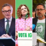 The first electoral debate in Andalusia | The five main candidates face off