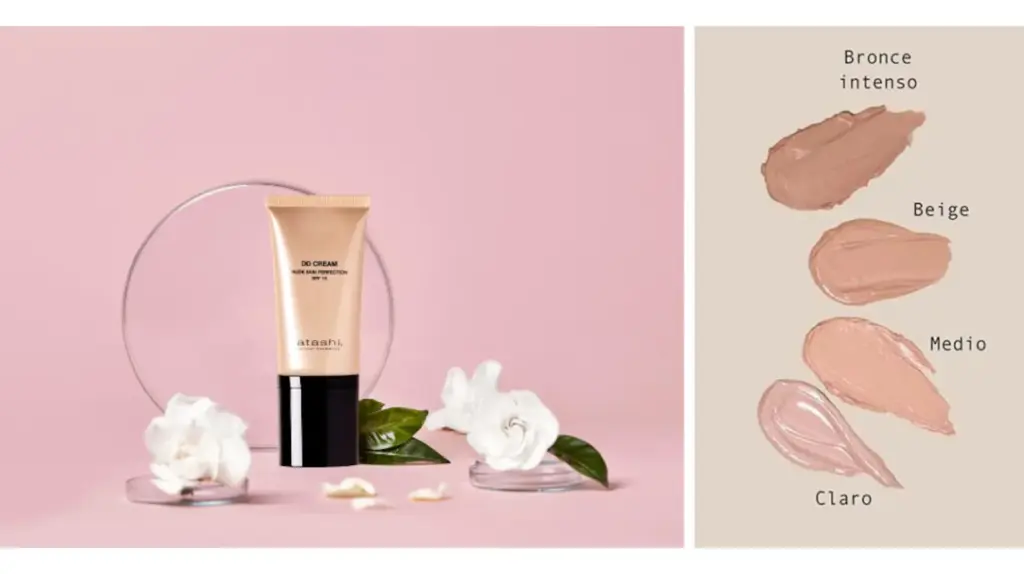Esta DD Cream Nude Skin Perfection SPF 15 de Atashi ofrece ocho beneficios en un solo cosmético.