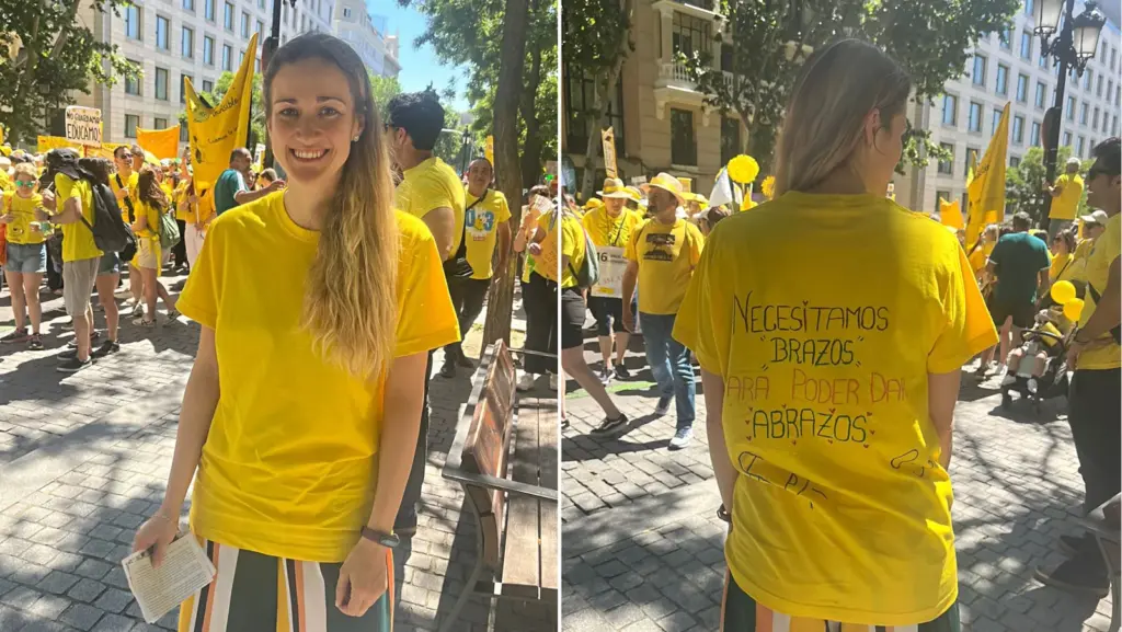 Early childhood educators take to the streets of Madrid for their labor dignity: "They talk a lot about mental health and have us overwhelmed"