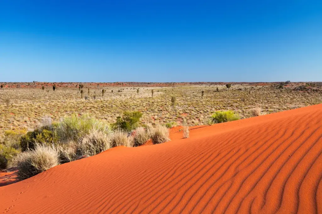 El Centro Rojo de Australia.
