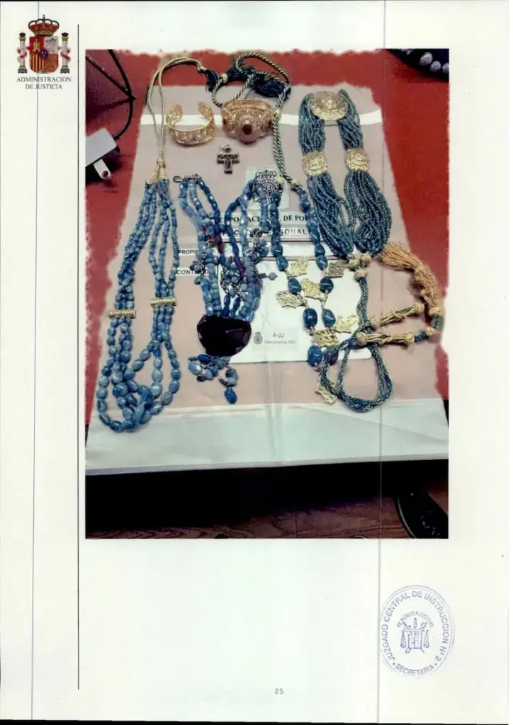 The Police will ask a jeweler for an “initial” appraisal of the jewels found in Zapatero's safe