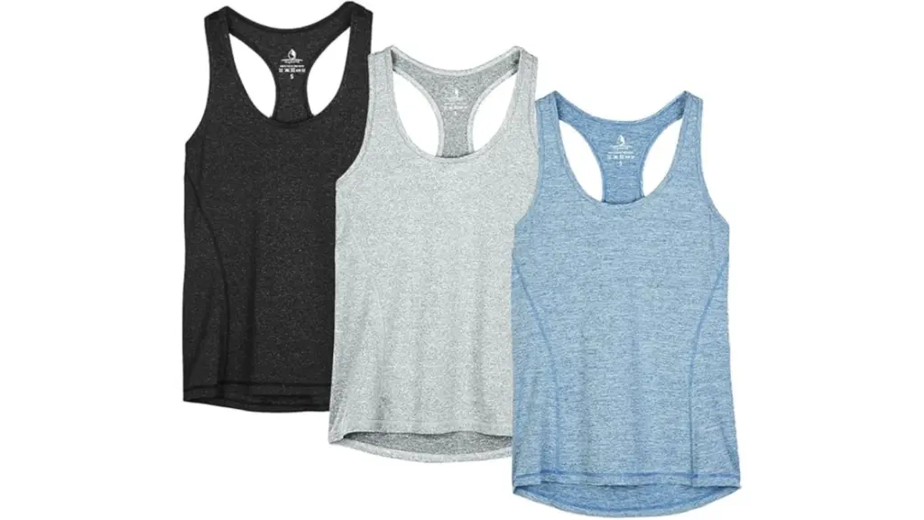Pack 3 camisetas tirantes deporte mujer mayo 26 cuerpo 1