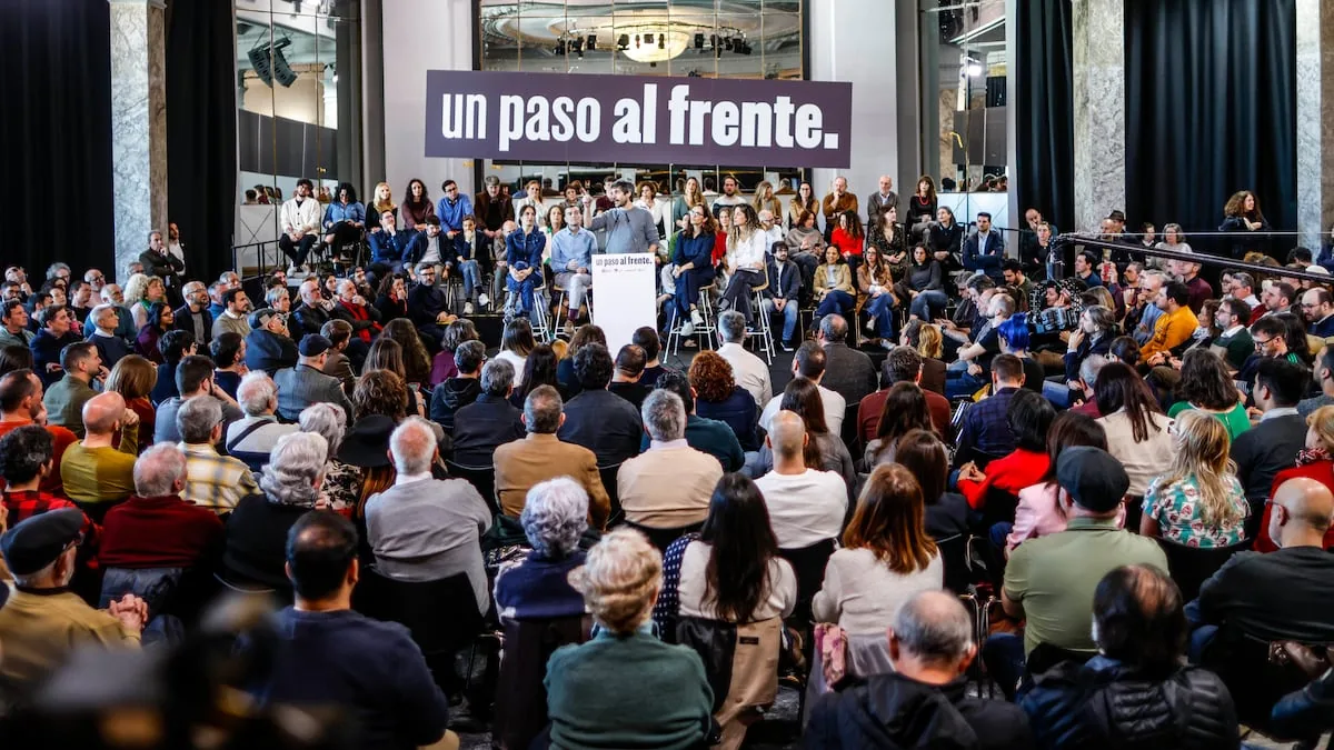 IU, Comuns, Más Madrid and Sumar reactivate their presentation tour for the general elections on the 30th in Barcelona