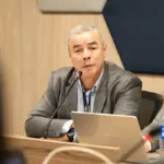 Álvaro Pacheco, the former congressman who accepted his alliances with paramilitaries to be released and campaign for his wife