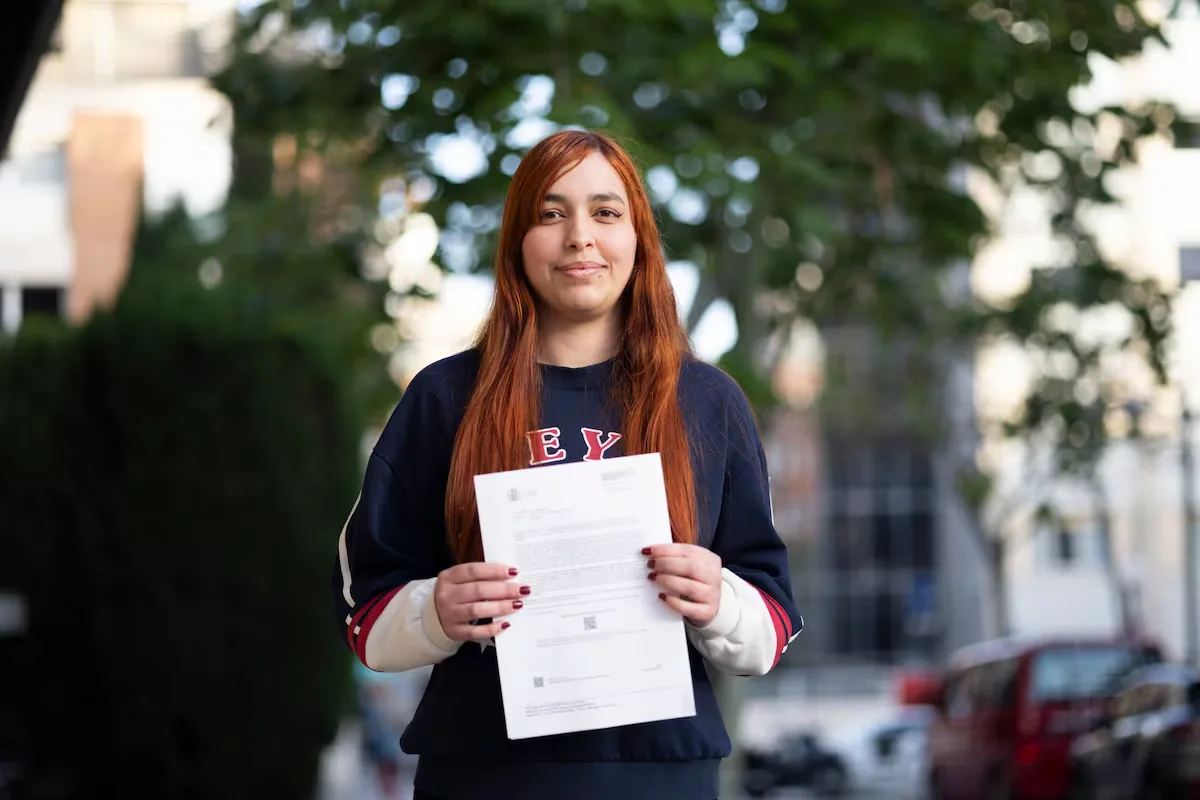 Camila already has papers: the Venezuelan has successfully completed her regularization in Spain