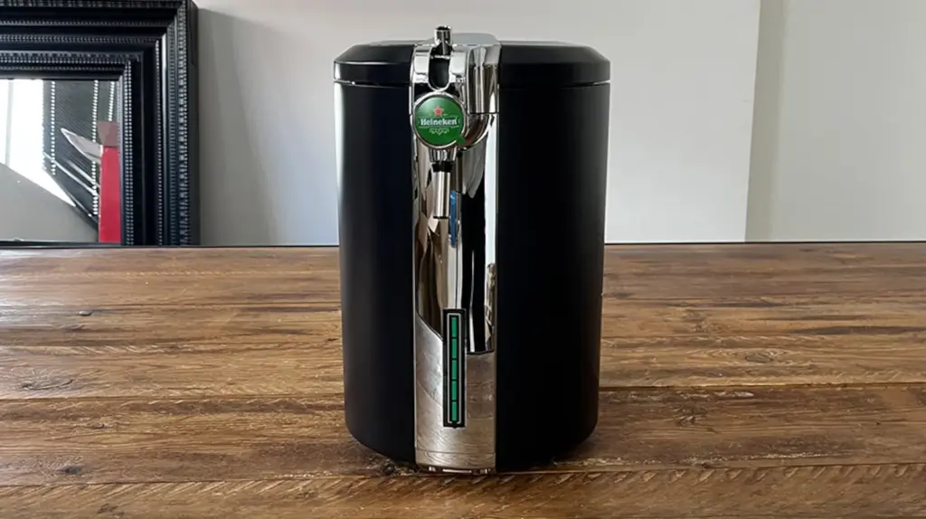 This beer dispenser is the easiest option to use.