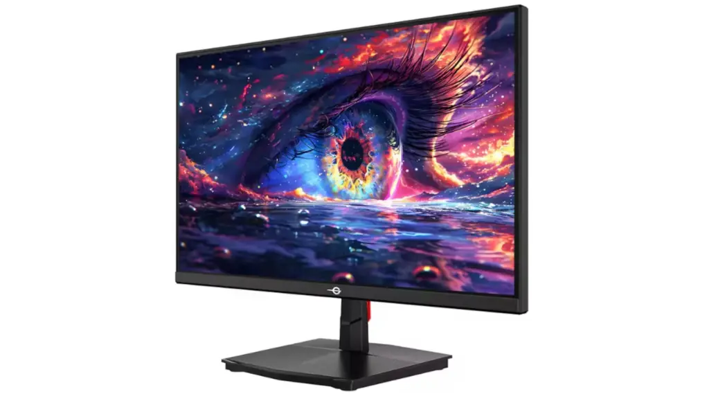 Monitor de oficina de 24 pulgadas.