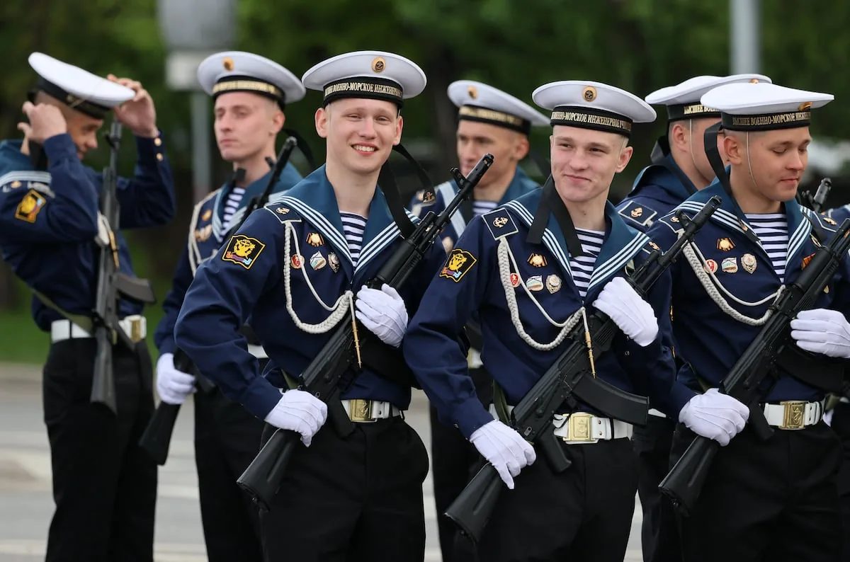 Putin celebrates Victory Day without tanks, internet, or almost any foreign leaders