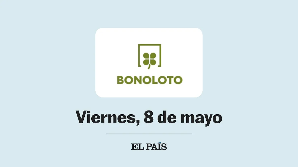 Bonoloto: check draw for Friday, May 8