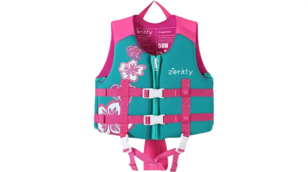 adjustable width lifesaving float vest.