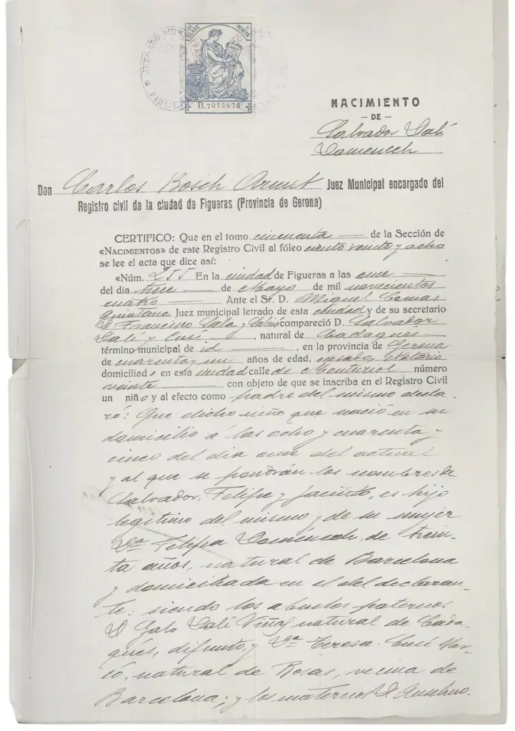 Dalí at the Royal Academy of San Fernando: a rebellious and insolent student expelled permanently