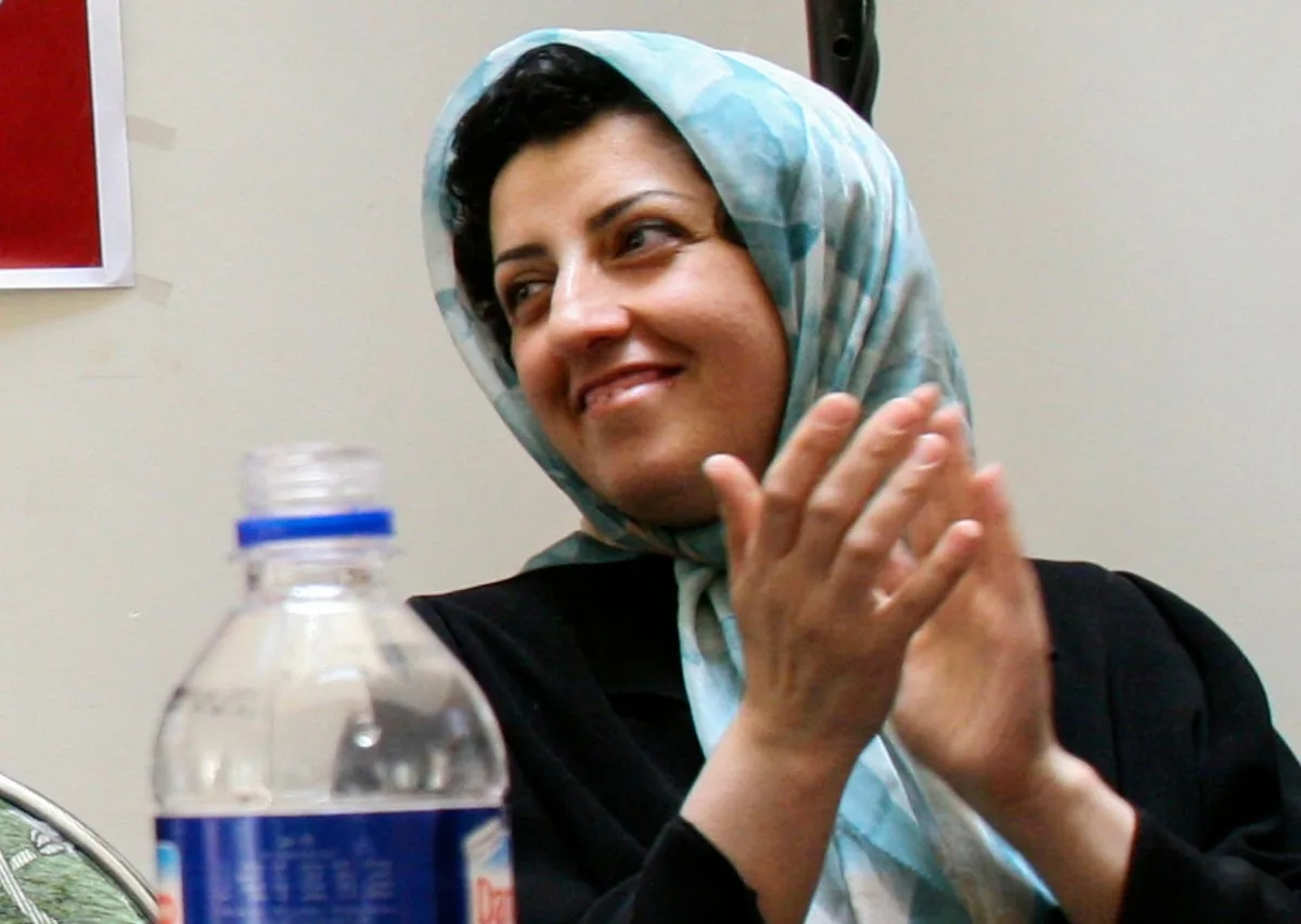 Iranian Nobel Peace Prize laureate Narges Mohammadi is transferred from prison to a hospital due to serious health problems