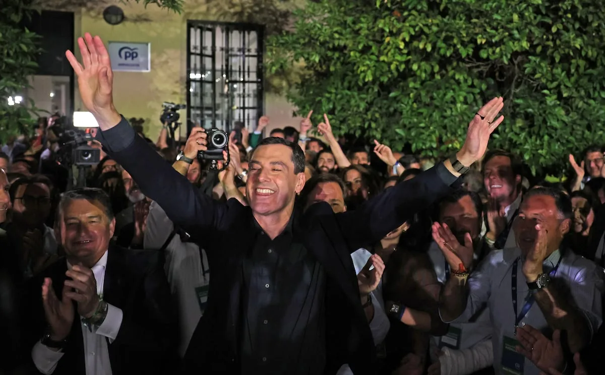 Results and political reactions after the Andalusia elections live | Parties gather their management teams to analyze 17M