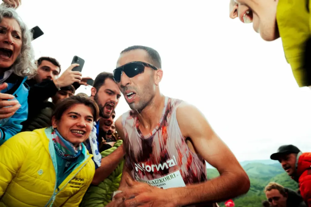 Kilian Jornet desvela su humanidad en Zegama