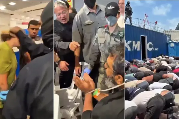 The mistreatment of detainees by an ultra minister of Israel causes an international crisis
