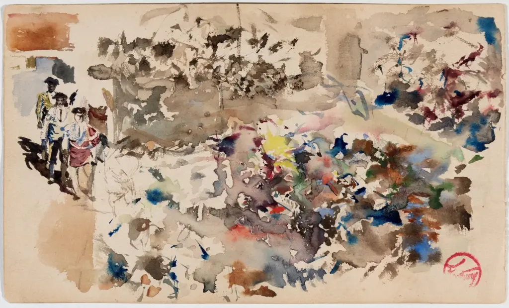 Some unpublished watercolors by Marià Fortuny reveal his most experimental spirit