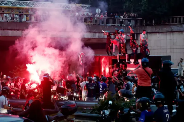 More than a hundred arrested in Paris in the incidents following PSG's victory in the Champions League