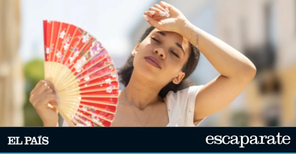 The fan that is a hit on Amazon because it hangs (and you don't have to carry it in your hand)