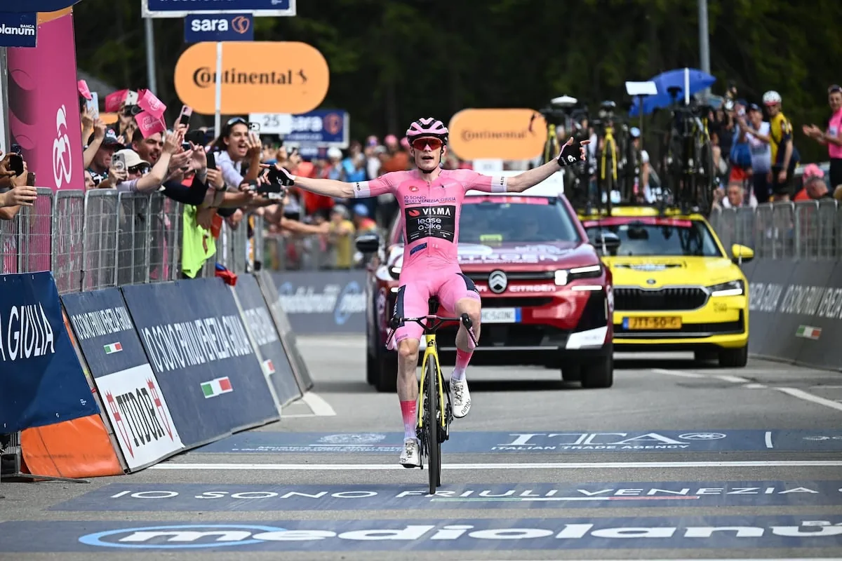 Jonas Vingegaard paves the way to his first Giro d'Italia